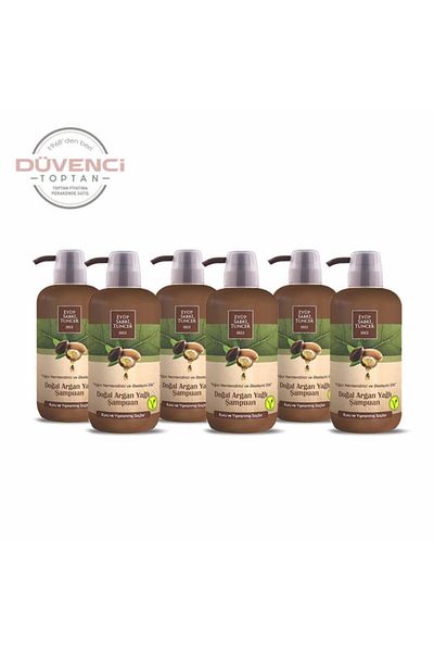 Eyüp Sabri Tuncer Pack of 6 - Düvenci Wholesale Argan Oil Shampoo Set