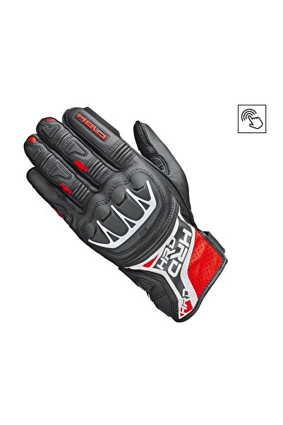 Held Kakuda Sports Korumalı Motosiklet Eldiveni Siyah Kırmızı Beyaz