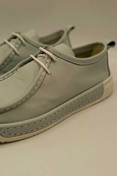 Ametist Emma Mavi Deri Loafer