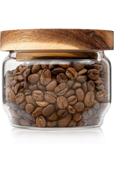 MIBRU Coffee beans glass container 100G
