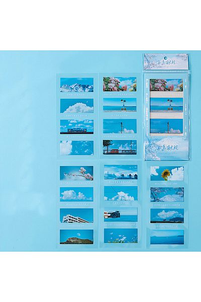 GUGUK Island Themed 5 Different Designs Pet Index • Index Sticker • Post-It • Sticky Note (Ggk-Mi107)