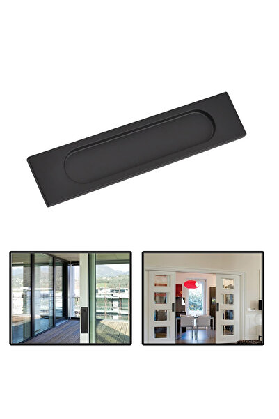 Microcase Metal Sürgülü Kapı Çekmece Pencere Sineklik vb. için Yapışkanlı Kol Tutacağı -AL4758