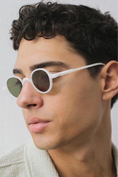 Bilge Karga Egmond White Green Sunglasses for Men