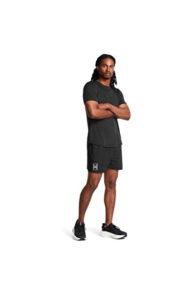 Under Armour Run Anywhere Erkek Siyah Koşu Şort 1386620-001