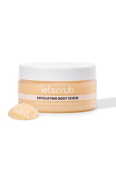 LET'SCRUB Body Peeling and Skin Care Set - Natural Horsehair Cellulite Brush