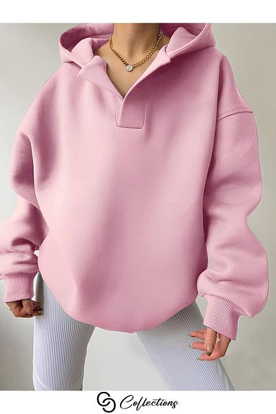 Arz giyim Trend Collections V Yaaka Oversize Swearshirt