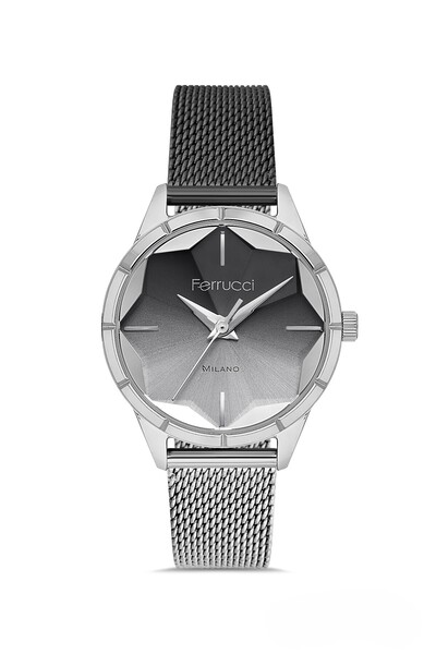 Ferrucci Yıldız Kadran Çift Renkli Kadın Kol Saati