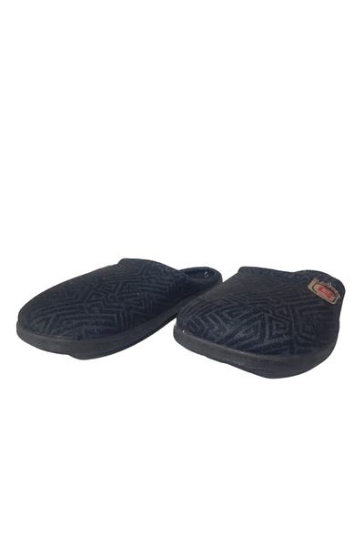 GEZER Ανδρικές παντόφλες εσωτερικού χώρου Navy Blue - Μπλε ριγέ ορθοπεδική σόλα καθημερινά Gezerr302-11