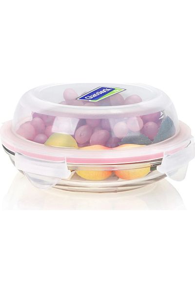 BİEV Glasslock Round Plus Glass Storage Container 350 ml