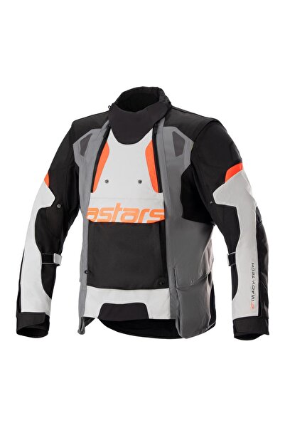 Alpinestars Halo Ds Korumalı Motosiklet Montu Koyu Gri
