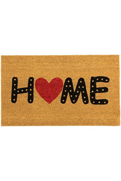 KARMAT Home Red Heart Door Mat Suitable for Indoor and Outdoor