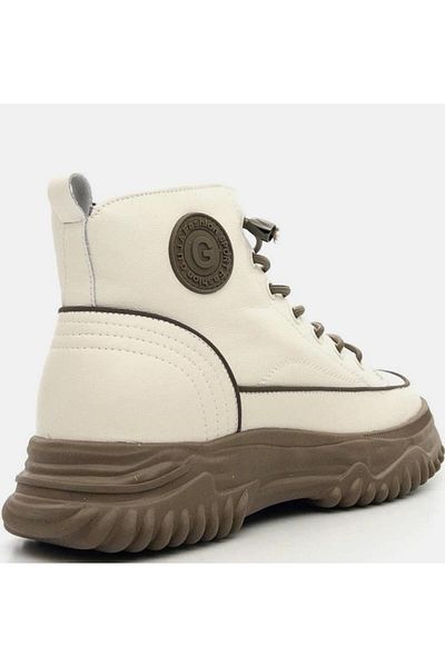 Guja 24k310-13 Γυναικείες αθλητικές μπότες με αντιολισθητική σόλα από γνήσιο δέρμα