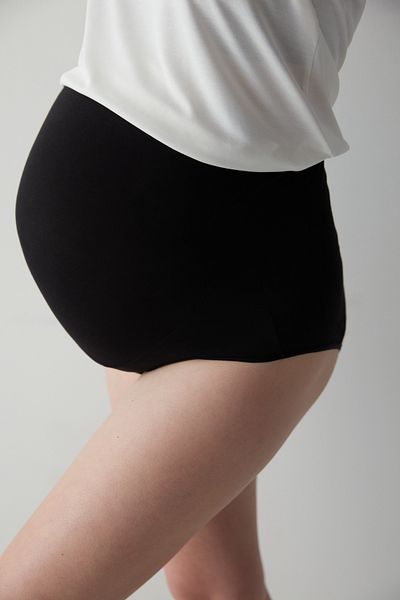 Penti Schwarzes Penti Mama Umstands-Slip-Höschen