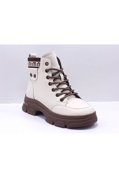 Guja 24K310-7 Πλεκτά δερμάτινα μποτάκια (το καλούπι είναι μικρό με 1)