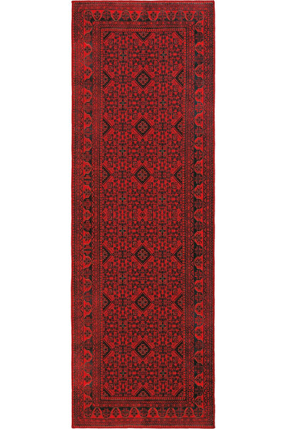 Cool Halı Private Kırmızı Halı Yolluk Koridor Hol Halısı Afgan Desenli Yıkanabilir Dokuma Şönil Mutfak Halısı