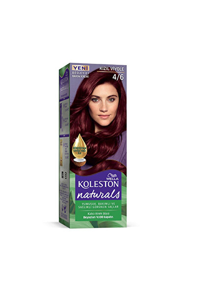 wella koleston Naturals Saç Boyası Kızıl Viyole 4/6