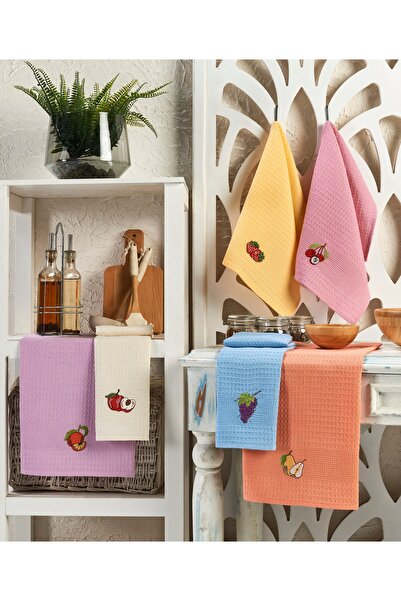 Genel Markalar 6'lı Mutfak Havlusu Kurulama Bezi Seti 40x60
