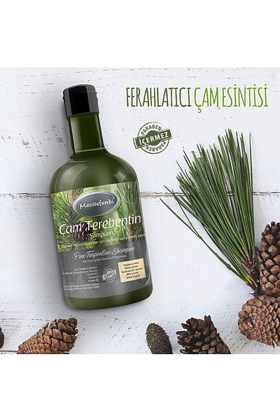 LiderGlobal Pine Turpentine Shampoo 400 Ml