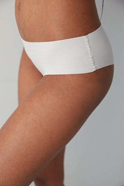 Penti Lazer Kesim Pamuklu Bej Hipster Külot