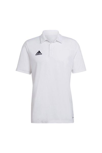 adidas Ent22 Polo Ανδρικό μπλουζάκι πόλο ποδοσφαίρου Hc5067 Λευκό