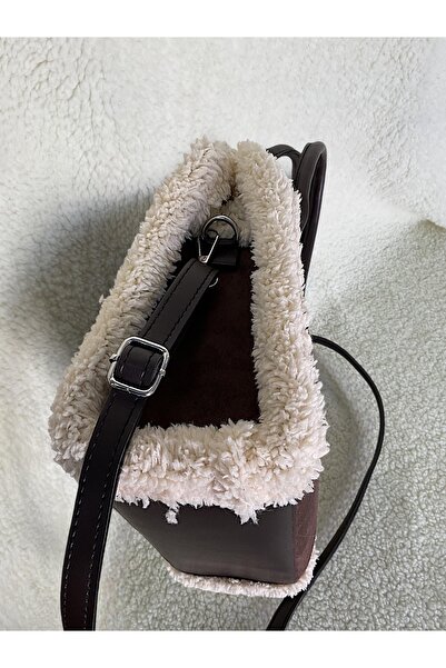 Katusa Τσάντα ώμου καφέ Nubuck Strap