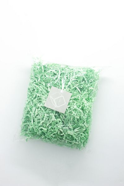 carton box Water Green Zigzag Packaging Paper - 50 Gr.