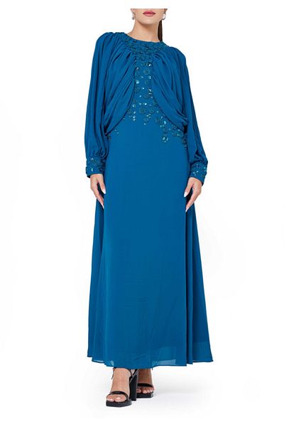 Amri Embellished A-Line Dress