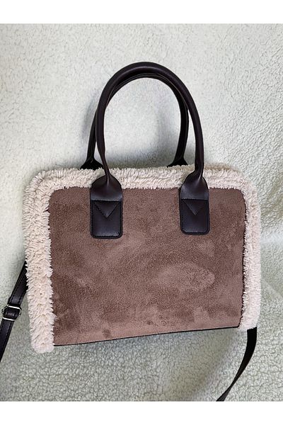 Katusa Τσάντα ώμου Milk Brown Nubuck Strap