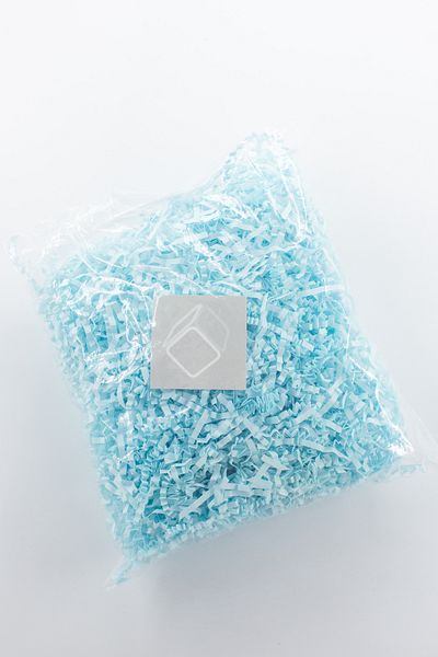 carton box Zigzag Packing Paper Blue 50 Gr