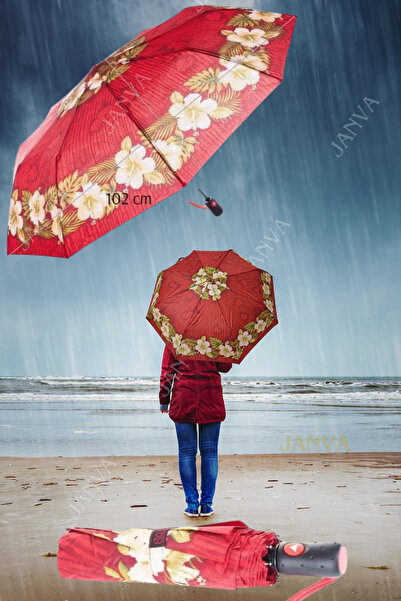 Genel Markalar Tam Otomatik Şemsiye 8 Telli Rüzgarda Kırılmayan Çanta Boy Şem...