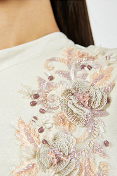 Amri Asymmetrical Bardot Dress