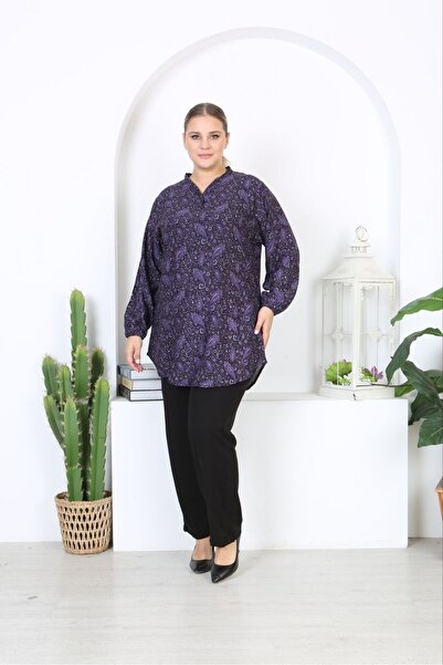 volkitolki Seasonal Tunic Cotton Soft Belmando Comfortable Fabric Woven Tunic