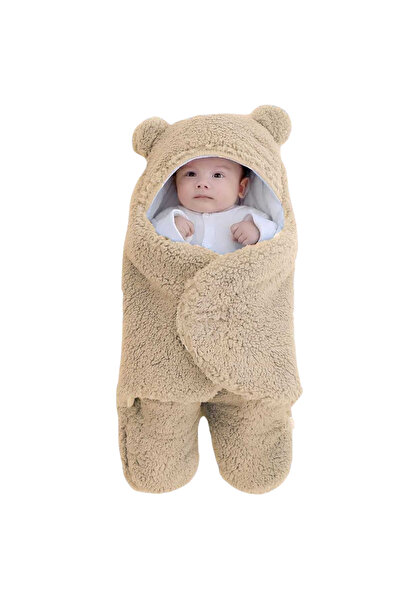 babyist Kuzu Yünlü Welsoft Bebek Kundak