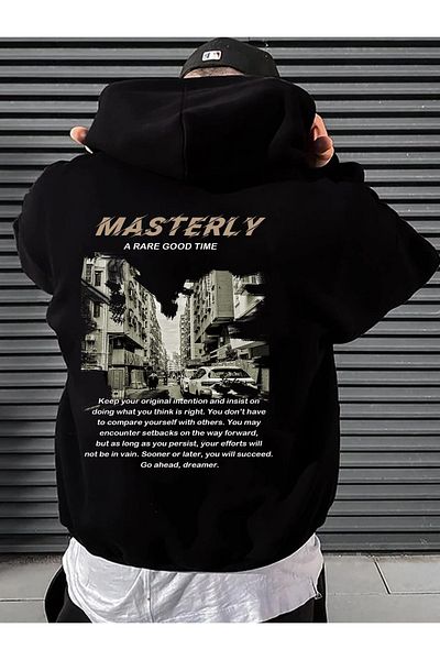 Moda Glo Φούτερ Unisex Masterly Yazılı