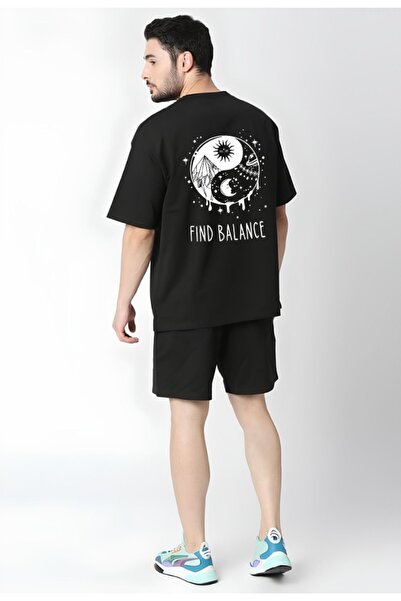 Moda Glo Καρδιά εμπριμέ Oversize βαμβακερό μπλουζάκι, μοντέρνο μπλουζάκι μόδας