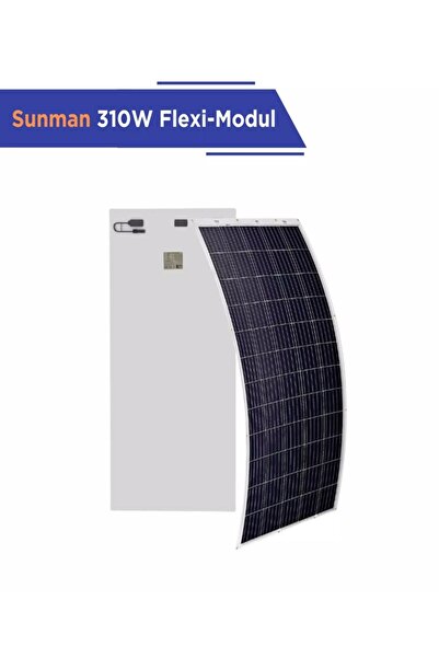 Sunman 310 W Esnek Güneş Paneli Ultra Hafif 5KG Ithal Ürün