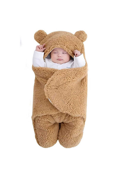 babyist Kuzu Yünlü Welsoft Bebek Kundak