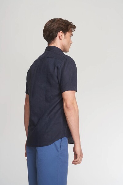 Giotelli Lacivert Gio Sleeve Dark Navy Gömlek - GM23SW21031