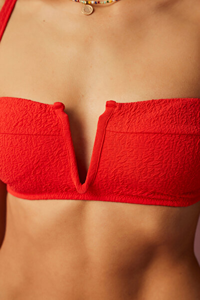 Penti Kırmızı Eva Strapless Bikini Üstü