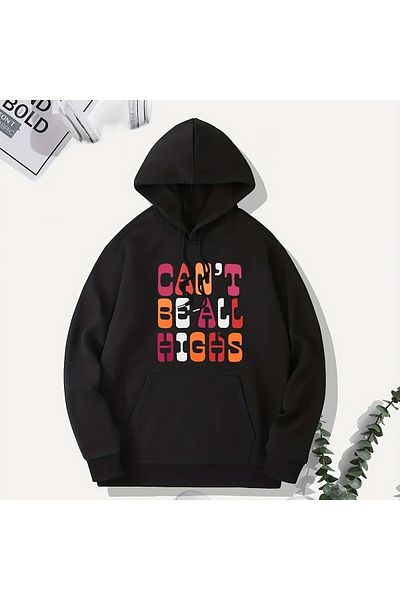 Moda Glo Γραπτό φούτερ Unisex Can't Beall