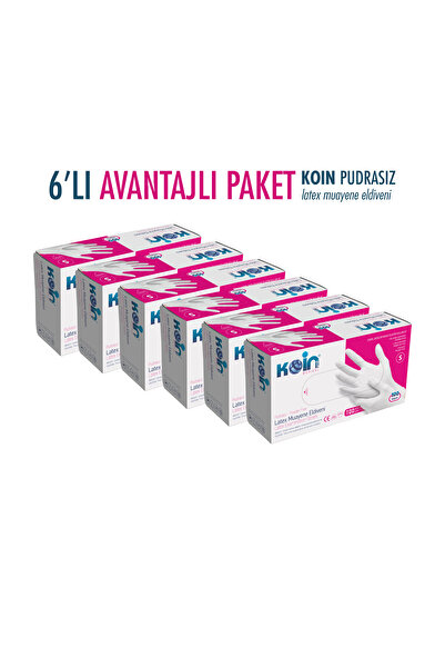 KOİN Lateks Pudrasız Small 6lı Paket