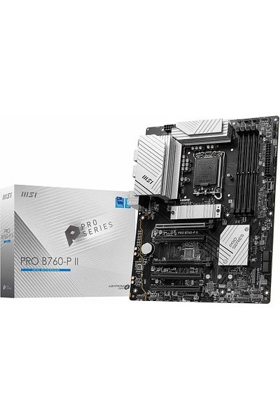 starnewstore Trndx Mb Pro B760-P Ii Socket 1700 Ddr5 7000(Oc) Pci-E,M.2 Usb3.2 Hdmi,Dp 1X 2.5g Lan Atx Modatrendyx