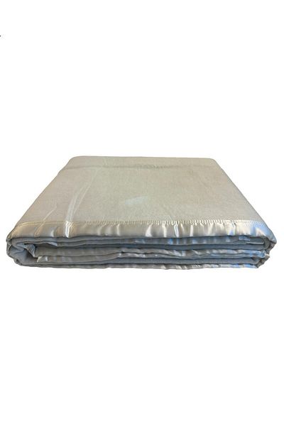 ICON SILK Pure Silk Blanket (Light Grey)