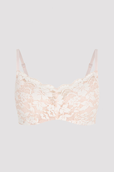 Penti Ανοιχτό ροζ Chiara Lace Underwire σουτιέν