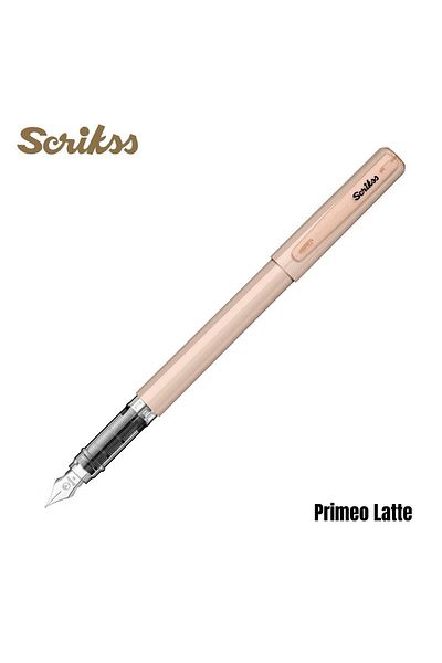 Scrikss Primeo Fountain Pen m Nib Latte