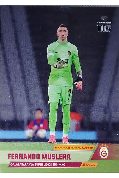 Mythos Cards بطاقة Fernando Muslera - قطع مريح