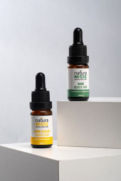 NaturaMisse 100% Pure Natural Mint and Lemon Essential Oil