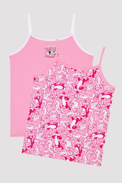 Penti Girl's Looney Tunes Printed 2-Piece Undershirt