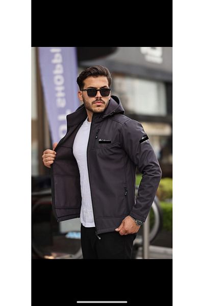 Güray Store Χειμερινό παλτό με Fleece Soff Shell - Αντιανεμικό και Αδιάβροχο