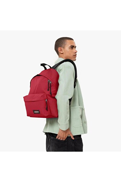 Eastpak Beet Burgundy Backpack - Padded Pak'R Ek 0006207 J21